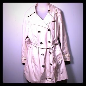 Michael Kors double breasted trench coat